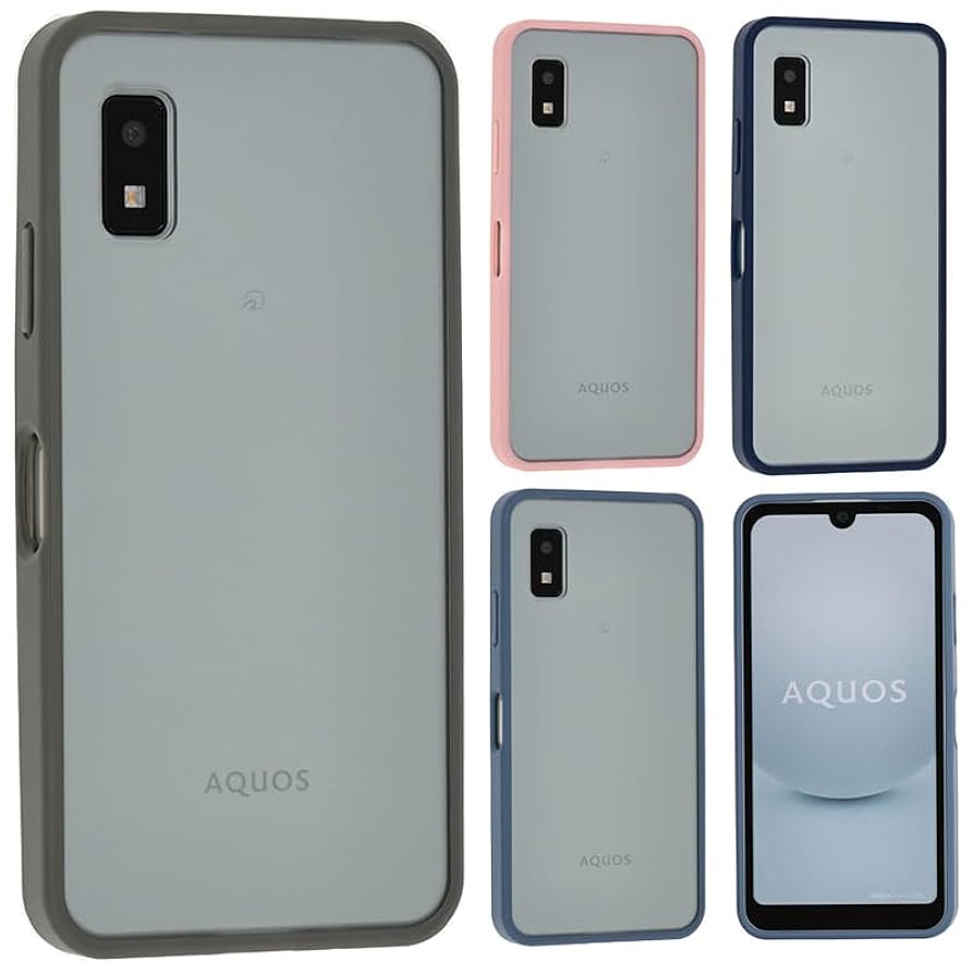 Amazon | AQUOS wish3 ケース ハイブリッド カバー アクオス